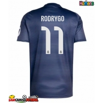 Camisa de Futebol Real Madrid Rodrygo Goes #11 Equipamento Secundário 2025-26 Manga Curta